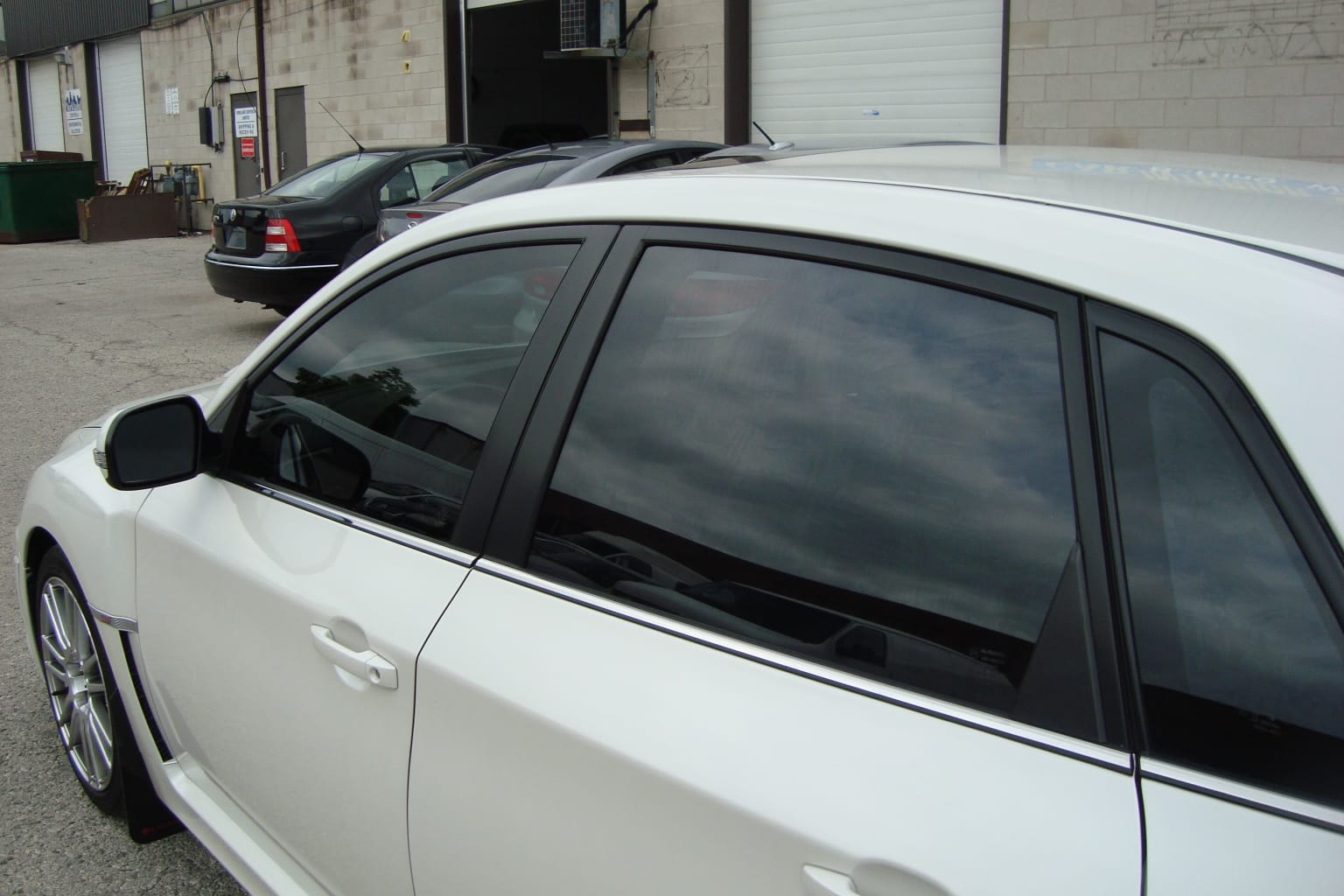 Premium Night Tint - White Vehicle