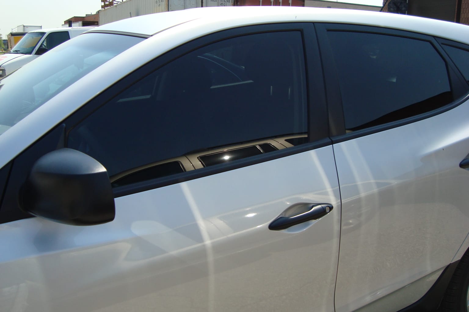 Silver Vehicle - Rear Tint Profile